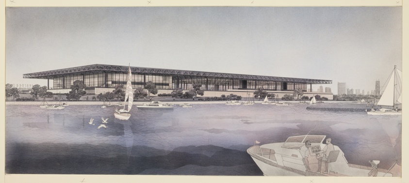 McCormick Place, Chicago, Illinois, Exterior Perspective