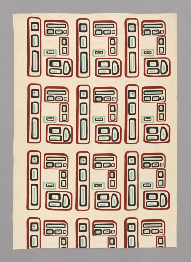 Indian Heads (Furnishing Fabric)