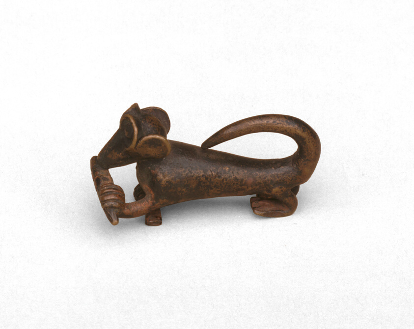 Goldweight Depicting a Monkey