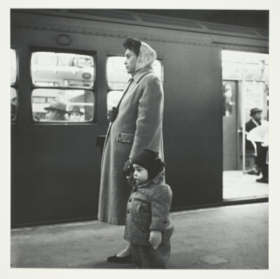 Untitled, from the series "New York Subway, 1960"