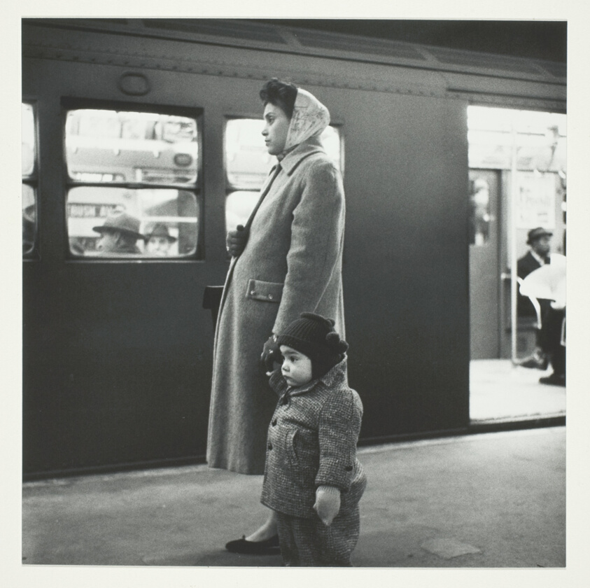 Untitled, from the series "New York Subway, 1960"