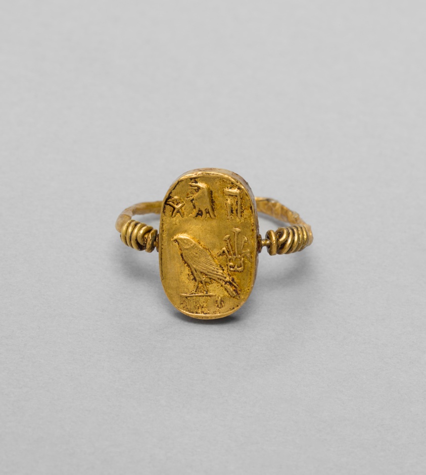 Ring Depicting Isis and Horus