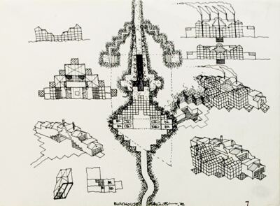 Bloch House, Design Sketch