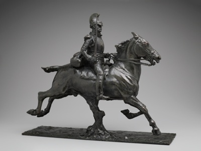 Cuirassier with Drawn Sword