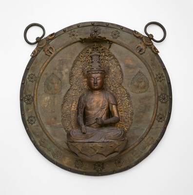Icon Plaque (Kakebotoke) with Bosatsu