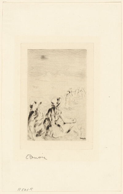 Children on the Beach, Berneval