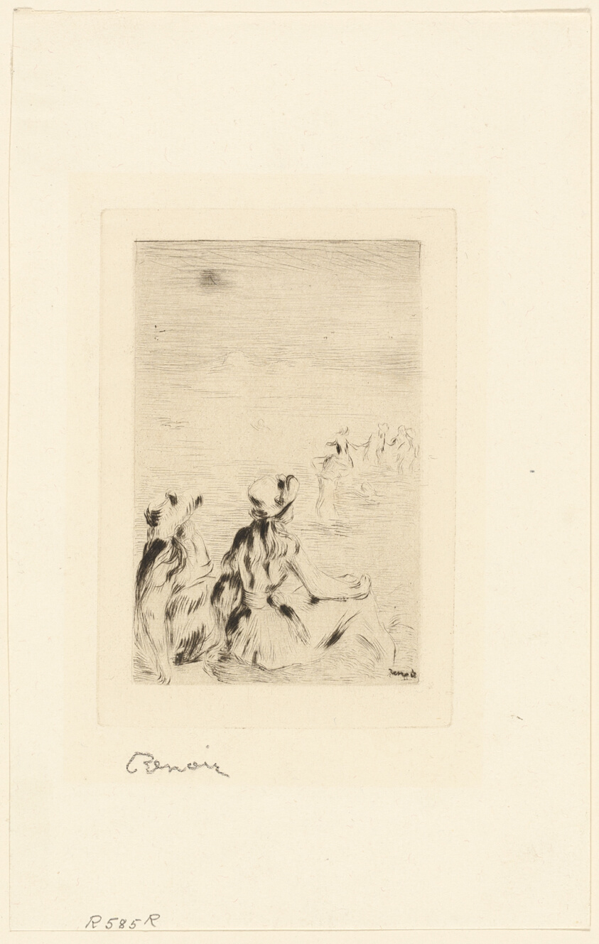 Children on the Beach, Berneval