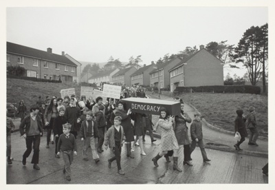 Turf Lodge, Illegal Demonstration