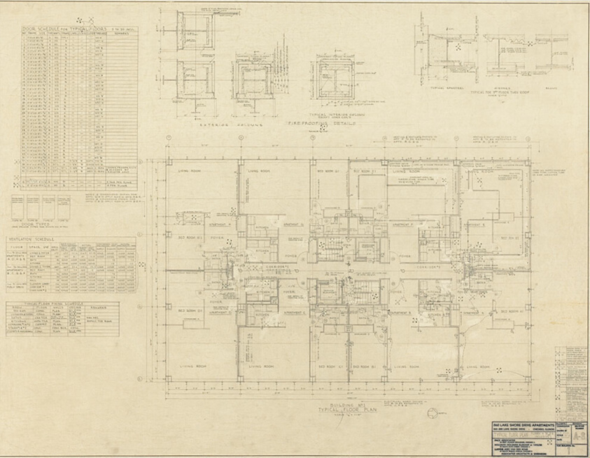 860-880 North Lake Shore Drive, Chicago, Illinois, Plan