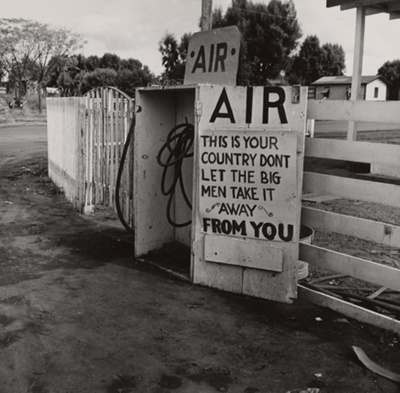 Gas Station, Kern Co., California