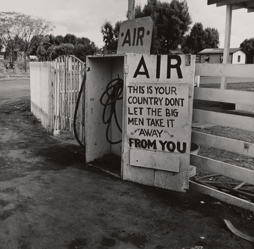 Gas Station, Kern Co., California