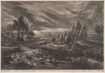 Landscape with Sheep, from The Small Landscapes