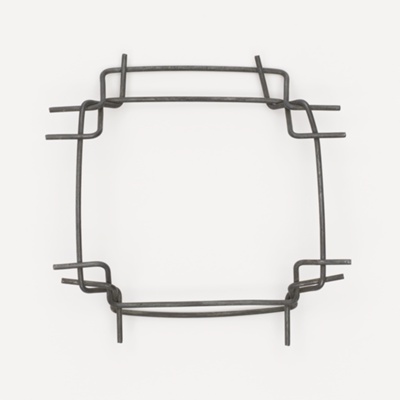 Flexible Interlocking Wire Structure, Student Project, Institute of Design, Chicago, Illinois
