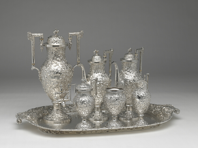 Tea and Coffee Service with Tray