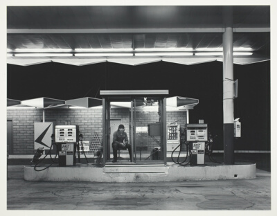 Gas station, Vallejo, California