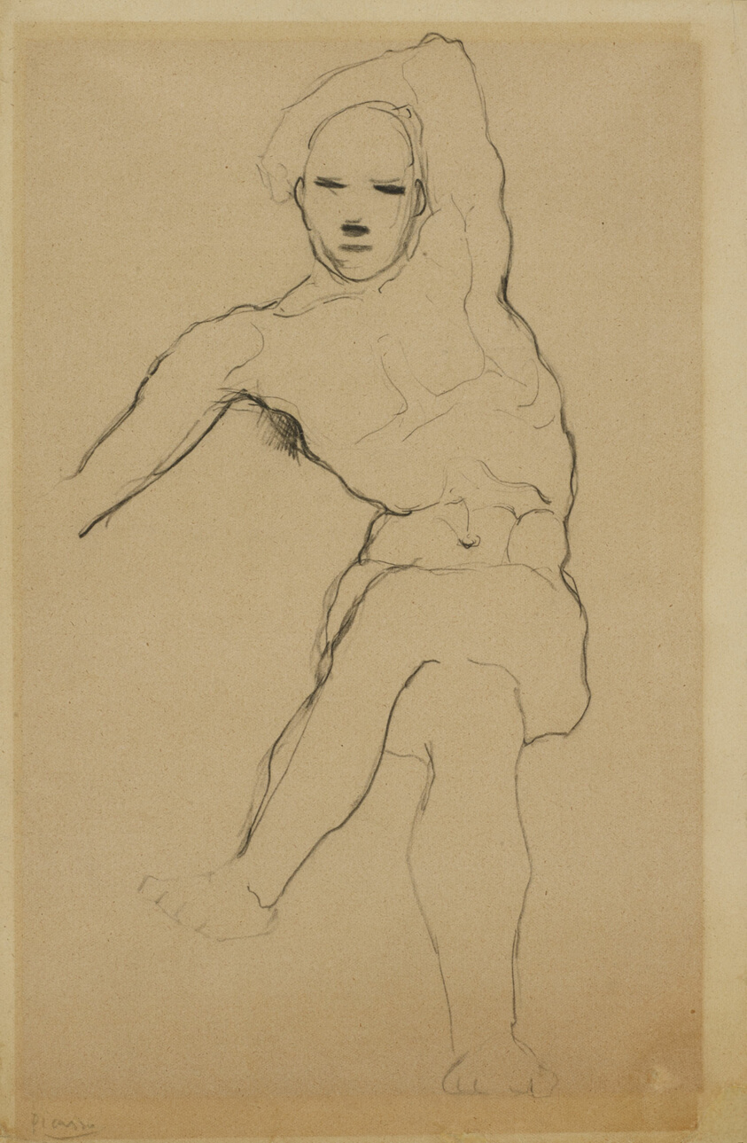 Study of a Seated Man
