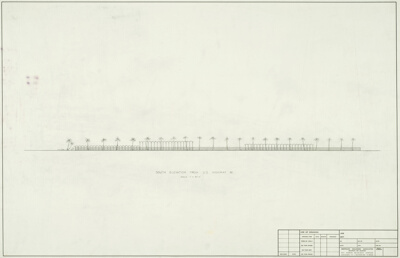 Pineda Island International Center, Mobile, Alabama, Elevation