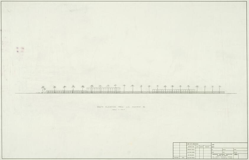 Pineda Island International Center, Mobile, Alabama, Elevation