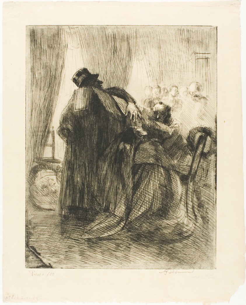 Bereavement, plate five from Woman