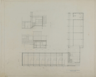 Schweikher House, Roselle, Illinois, Multiple Views