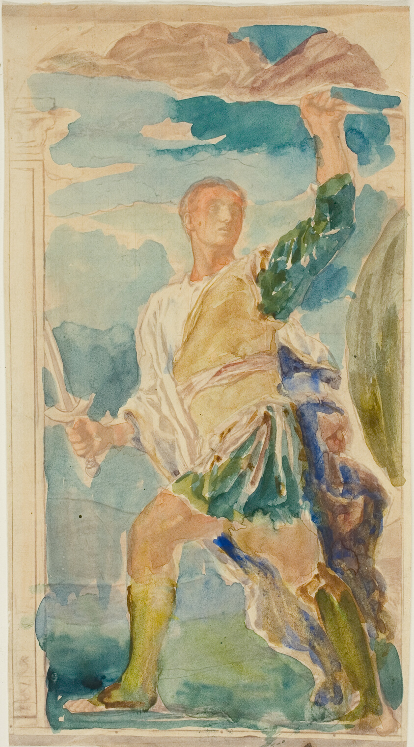 Sketch for a Stained Glass Window