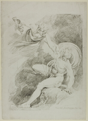 Heavenly Ganymede, from Specimens of Polyautography