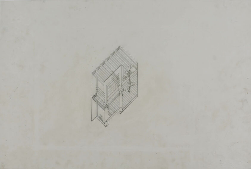 Mergenthaler Linotype Building Renovation, Chicago, Illinois, Interior Axonometric