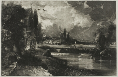 A Mill, from English Landscape