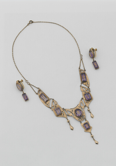 Necklace and Pair of Earrings