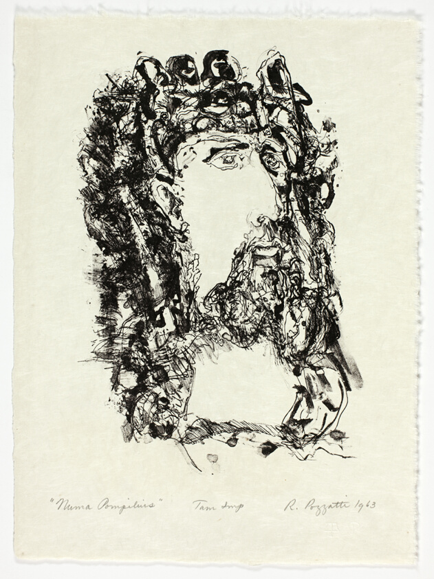 Numa Pompilius, plate IV from XII Romans