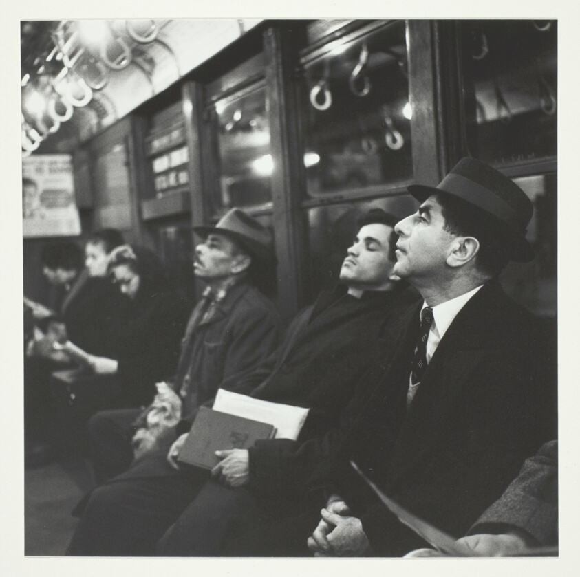 Untitled, from the series "New York Subway, 1960"