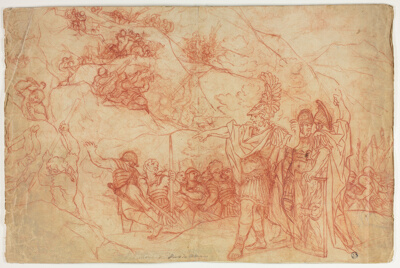 Roman Commander Ordering Attack