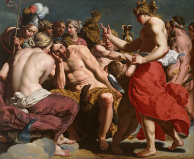 Jupiter Rebuked by Venus