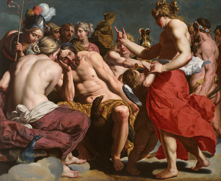 Jupiter Rebuked by Venus