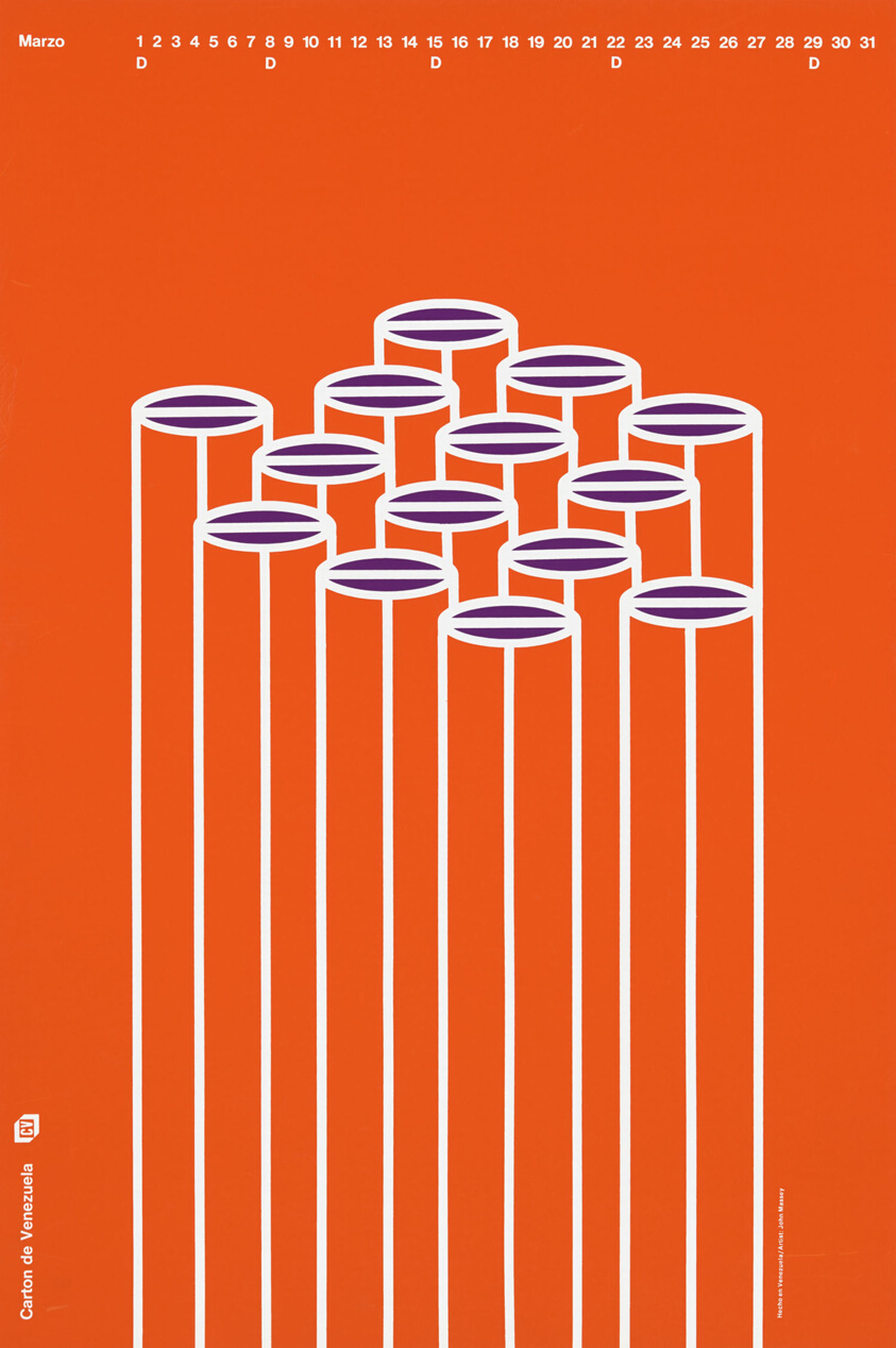 Carton de Venezuela, Marzo, Poster