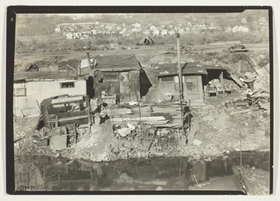 Living Quarter Of "Out-Of-Works" In Patterson, New Jersey