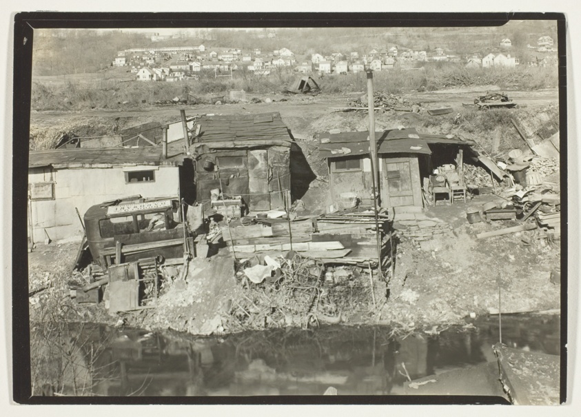 Living Quarter Of "Out-Of-Works" In Patterson, New Jersey