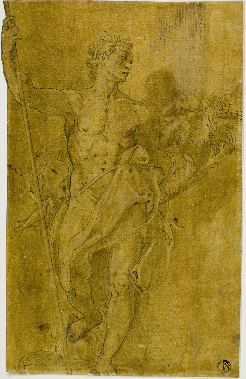 Study for Male Allegorical Figure