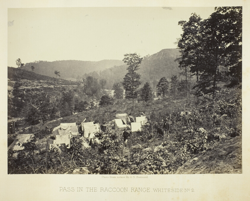 Pass in the Raccoon Range, Whiteside No. 2
