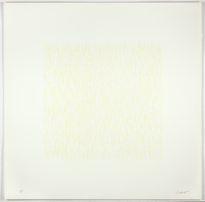 Lines of One Inch, Four Directions, Four Colors, from Sixteen Lithographs in Color