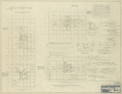 860–880 North Lake Shore Drive, Typical Floor Framing Plan
