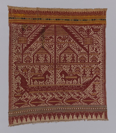 Ritual Cloth with Prancing Horses (Tampan)