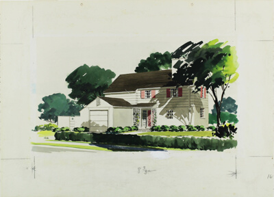 Chicago Tribune Chicagoland Prize Homes Competition House #11, Perspective