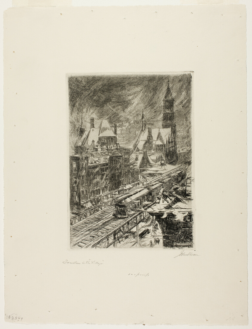 Snowstorm in The Village