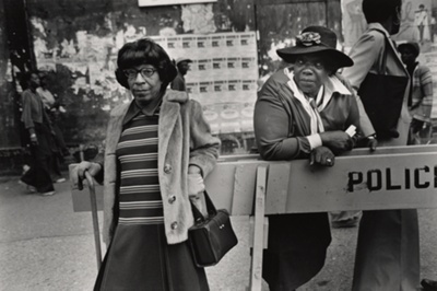 Two Women at a Parade, from the series "Harlem, U.S.A."