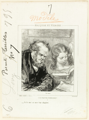 Les-Parents-Terribles series: Will you read that chapter over again...