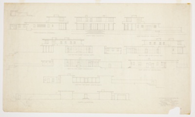 Mrs. Potter Palmer House, Sarasota, Florida, Elevation