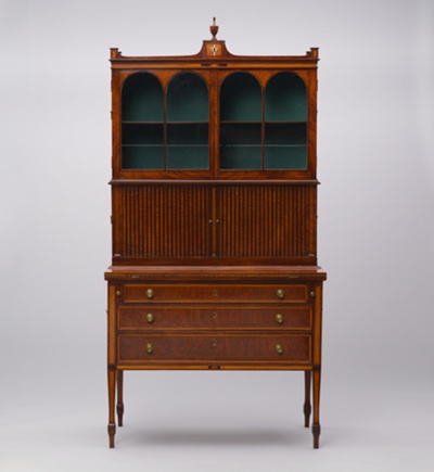 Tambour Desk and Bookcase