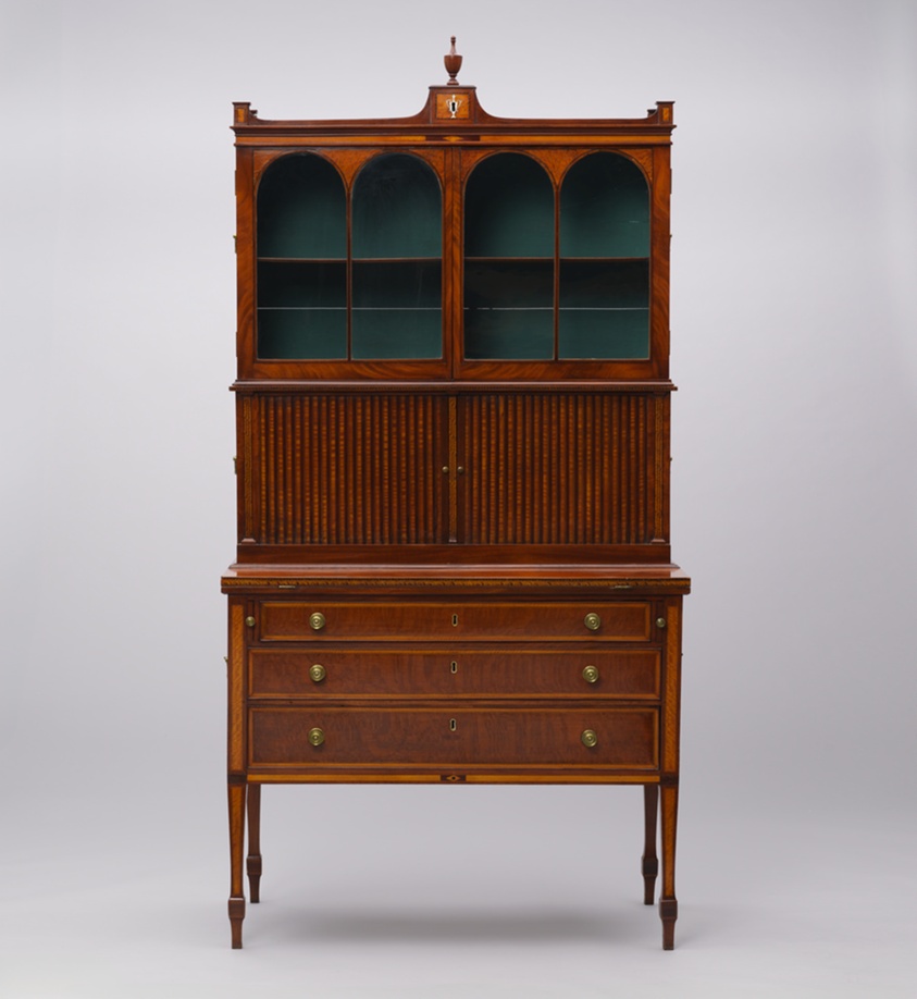 Tambour Desk and Bookcase