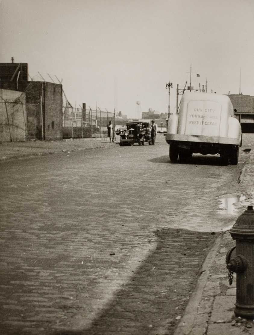 Untitled (Garbage Truck and Hydrant)